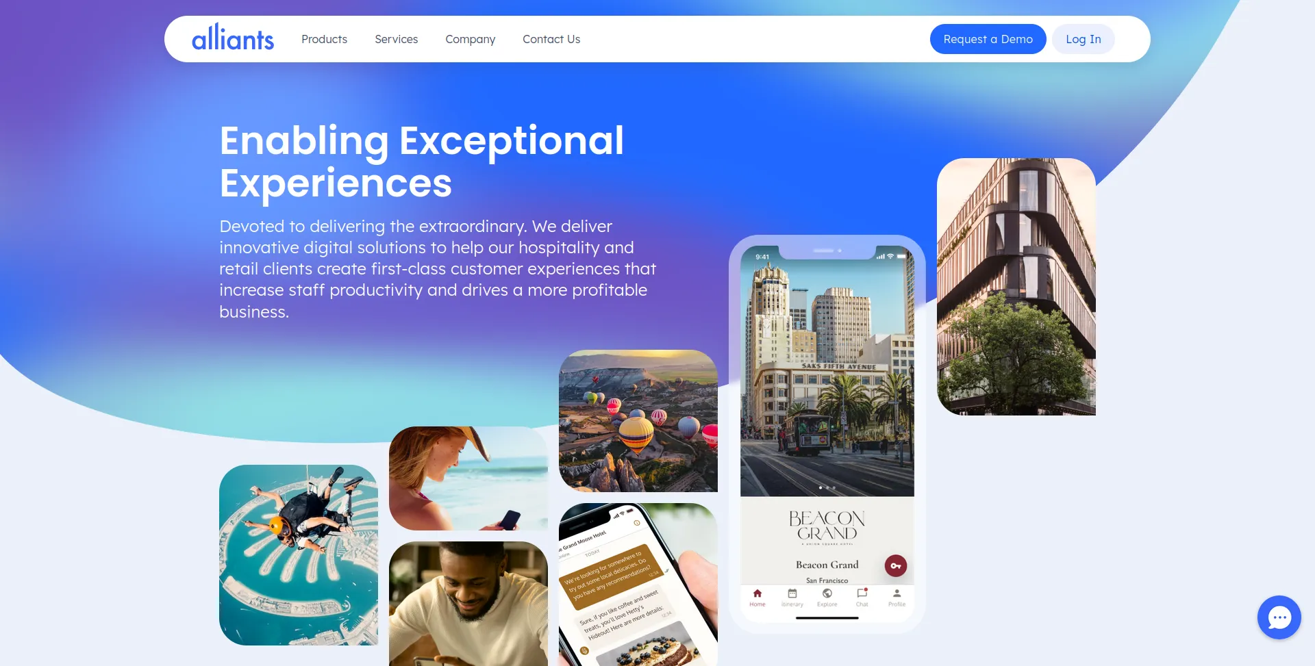 a multinational agency with bespoke AI software